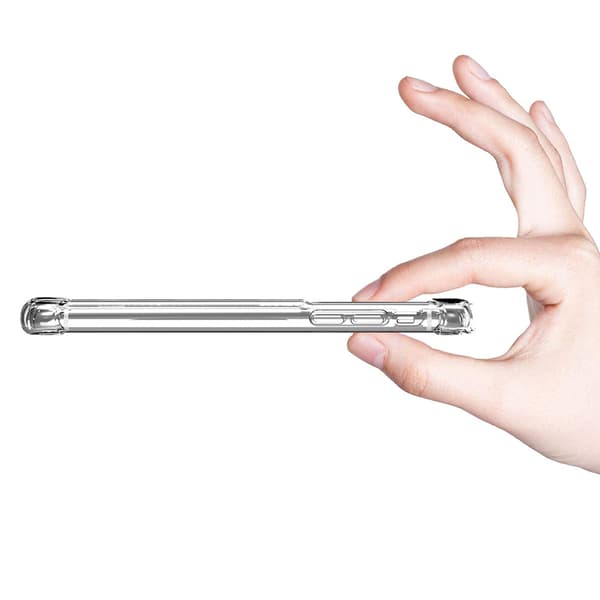 iPhone 16 Pro Max - Elegant Passform med detta Kortfacksskal Genomskinlig