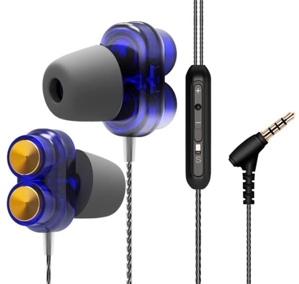 In-ear Hörlurar Genomskinlig