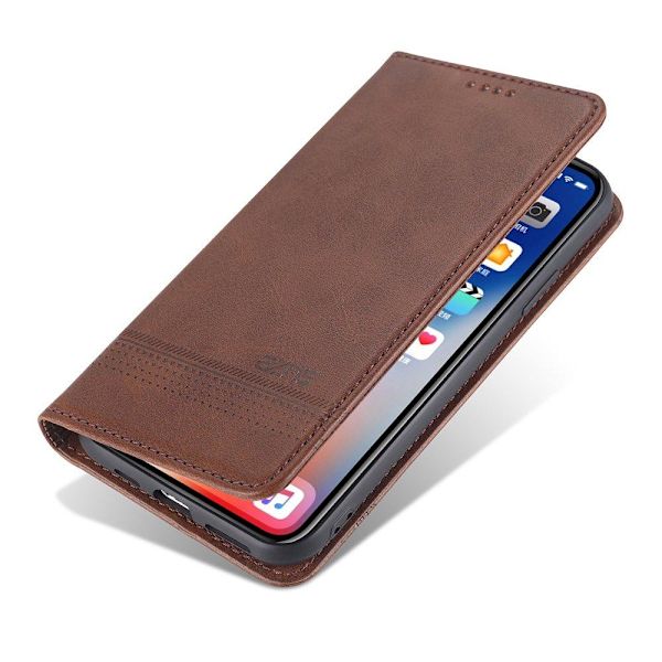 Xiaomi Redmi 9AT - Plånboksfodral Mörkbrun