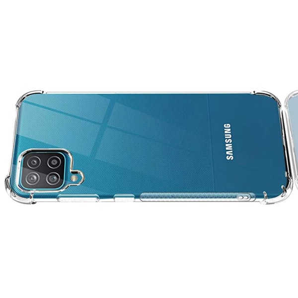 Samsung Galaxy A12 - Floveme Skyddsskal Transparent