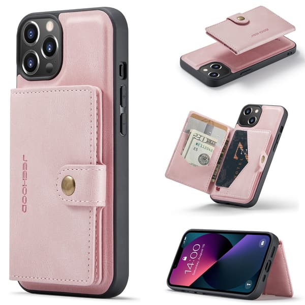iPhone 13 - Etui med kortholder Grön