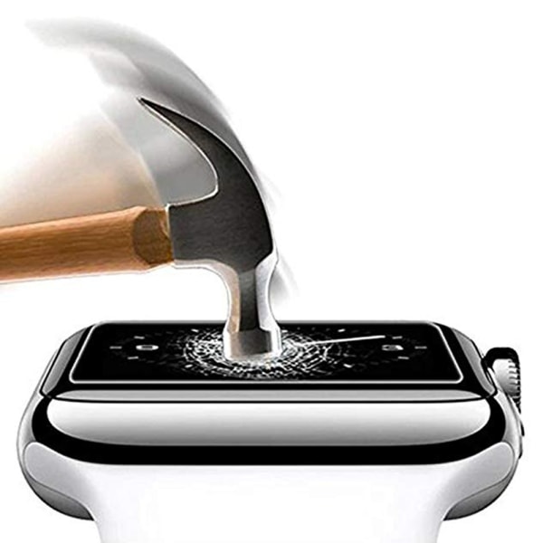 Premium HD 2.5D Skärmskydd för iWatch 4/5 40mm och 44mm - Kristallklart Skydd Transparent