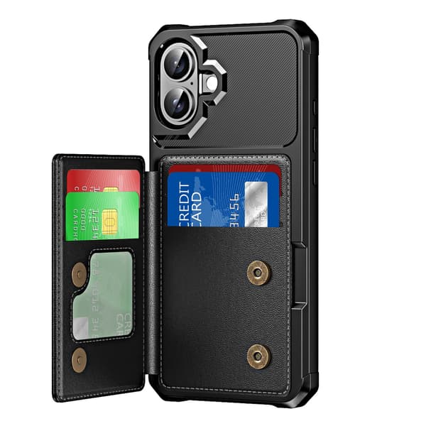 iPhone 16 Wallet-Case  Slimmat & Kortfack