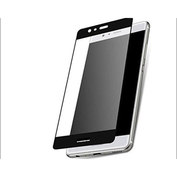 Huawei P9 2-PACK Skärmskydd 3D 9H 0,2mm HD-Clear Screen-Fit Svart