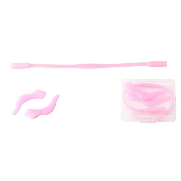 Mjukt Glasögon Snöre för Barn i Silikon Rosa
