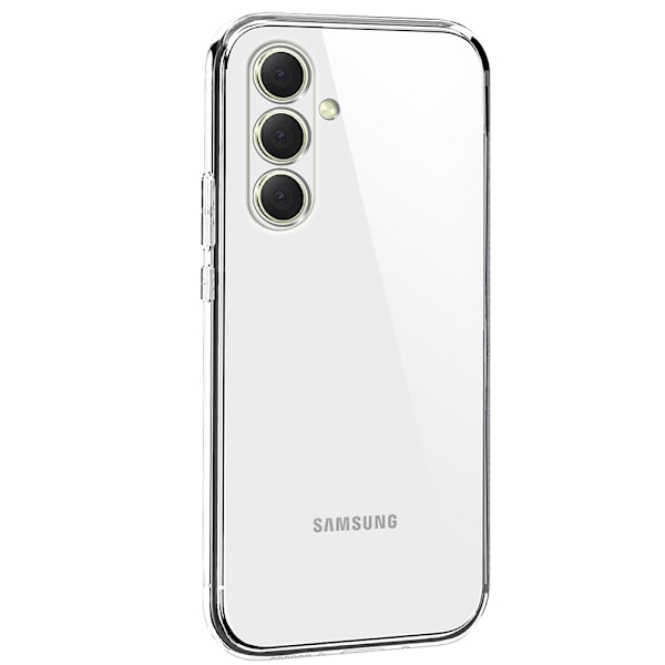 Samsung Galaxy S24 FE Silikonskal - Tunt, Stöttåligt & Perfekt Passform Transparent