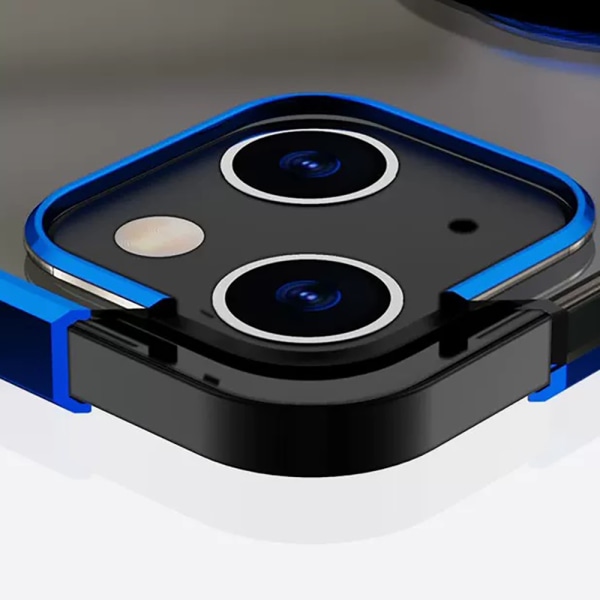 iPhone 13 Mini - Floveme Silikonskal Blå