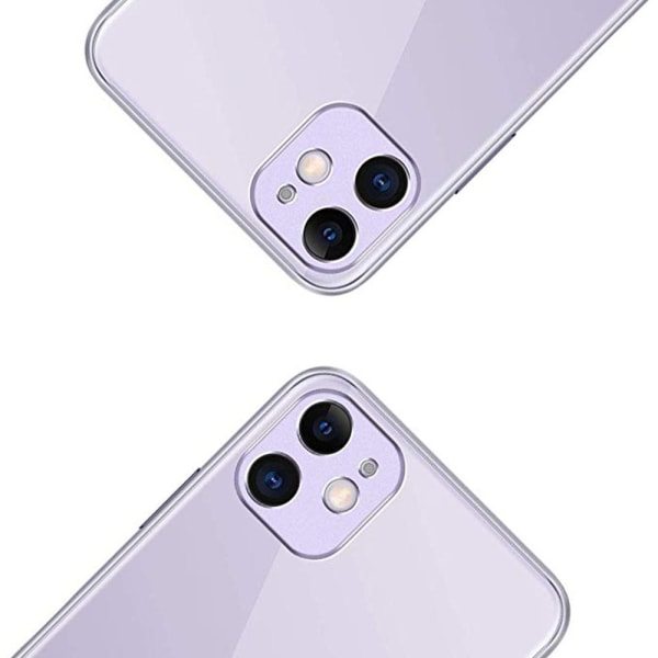 iPhone 11 3-PACK Bakre Kameralins Skärmskydd 9H 2.5D FullCover Transparent/Genomskinlig