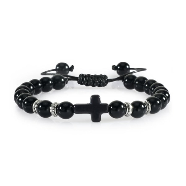 Högkvalitets Unikt Hållbart Kularmband Bright Black