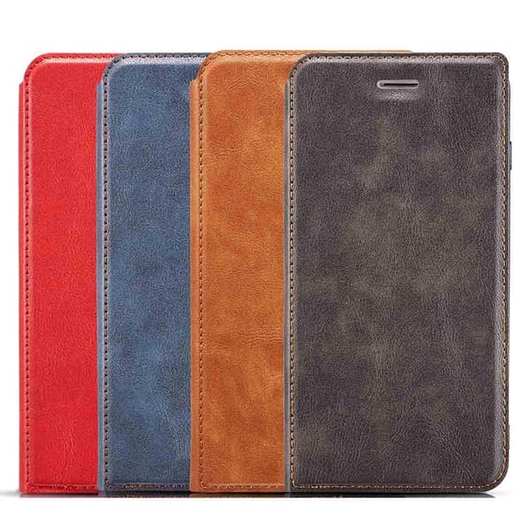 iPhone 11 - Praktiskt Retro Plånboksfodral Brun Brun
