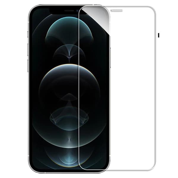 Full Cover Skärmskydd 0,3mm iPhone 12 Transparent