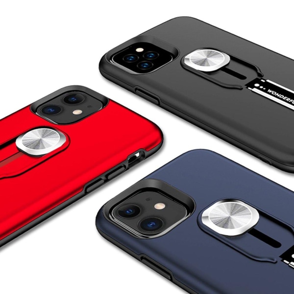 iPhone 12 - Skal med Hållare Blå
