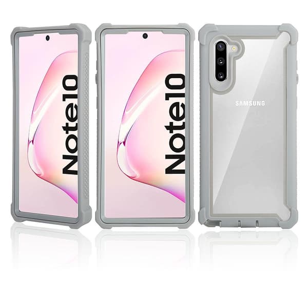 Samsung Galaxy Note10 - Støtdempende stilig beskyttelsesdeksel Grå