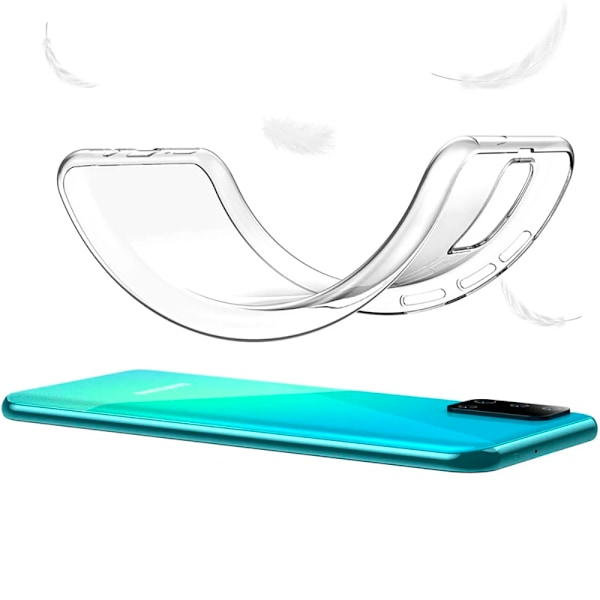 Samsung Galaxy S24 FE Silikonskal - Tunt, Stöttåligt & Perfekt Passform Transparent