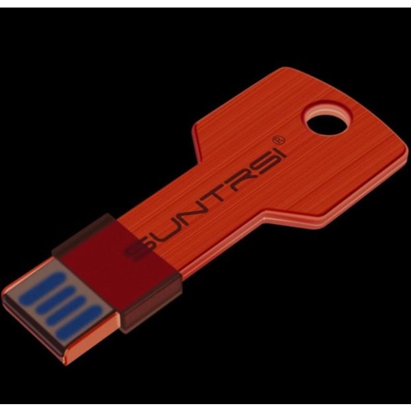 USB 2.0 minne flash (Metall) 16GB Grön