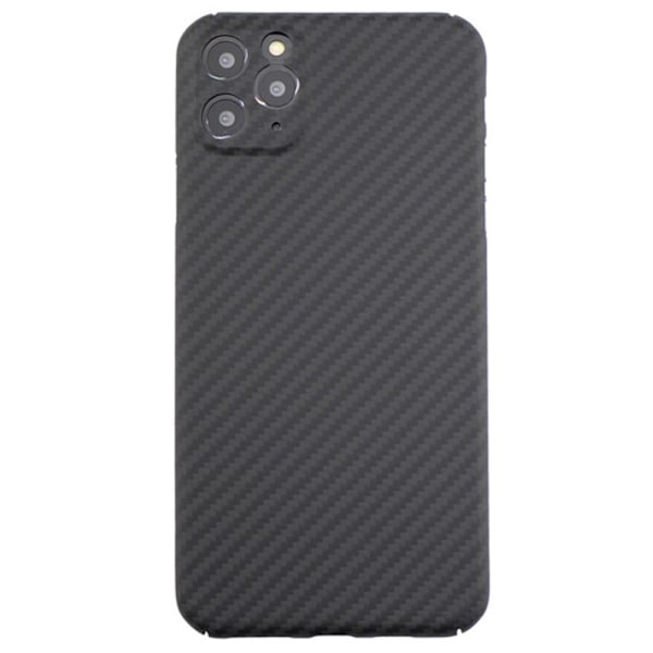 iPhone 11 Pro Max - Skyddsskal Karbon Design Black