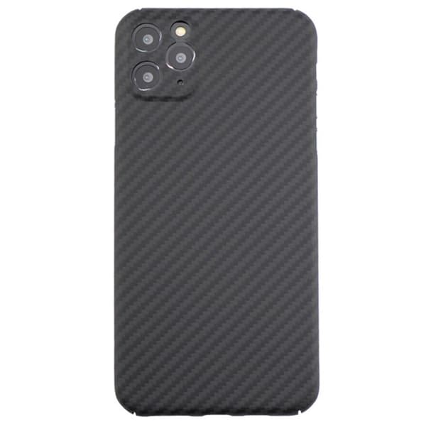 iPhone 11 Pro Max - Skyddsskal Karbon Design Svart