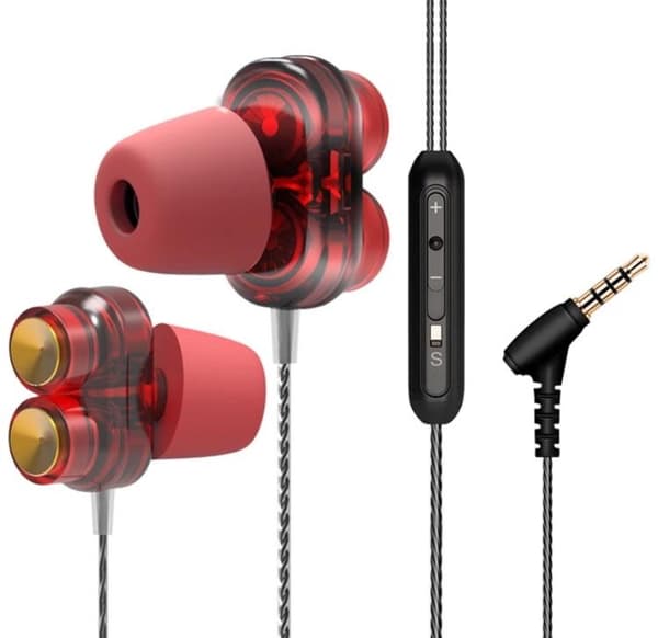In-ear Hörlurar Genomskinlig