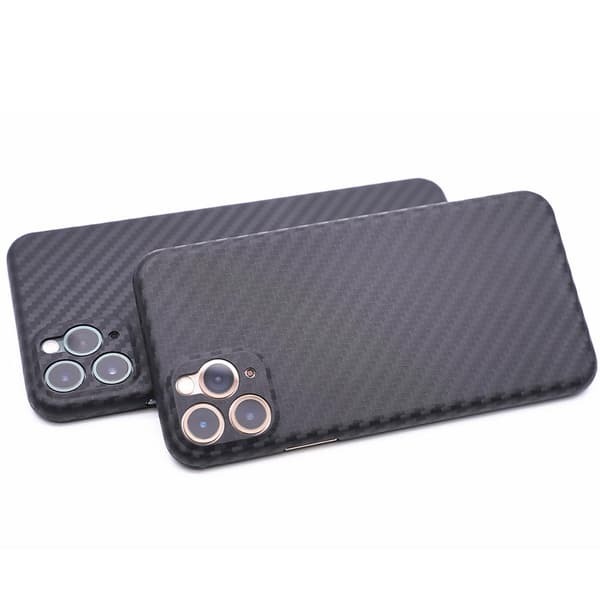 iPhone 11 Pro - Skyddsskal Karbon-Design Svart