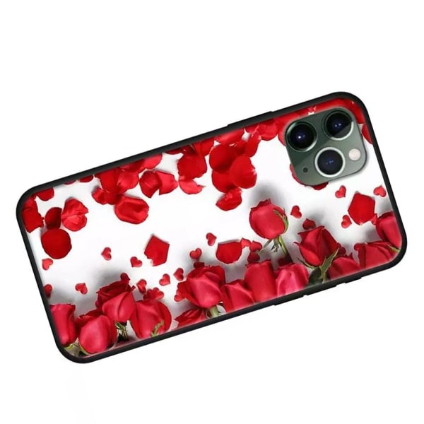 iPhone 12 Pro -ROSE Skal Röd