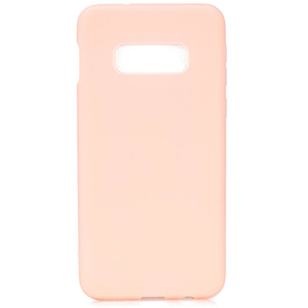 Skyddande Silikonskal NKOBEE - Samsung Galaxy S10E Ljusrosa
