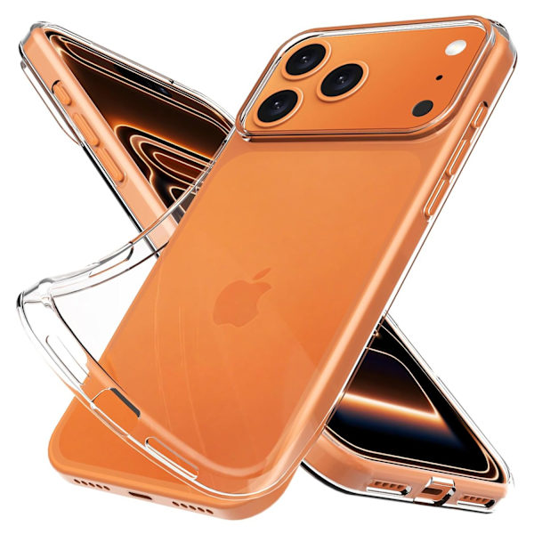 iPhone 17 Pro Transparent Silikonskal  diskret men effektivt