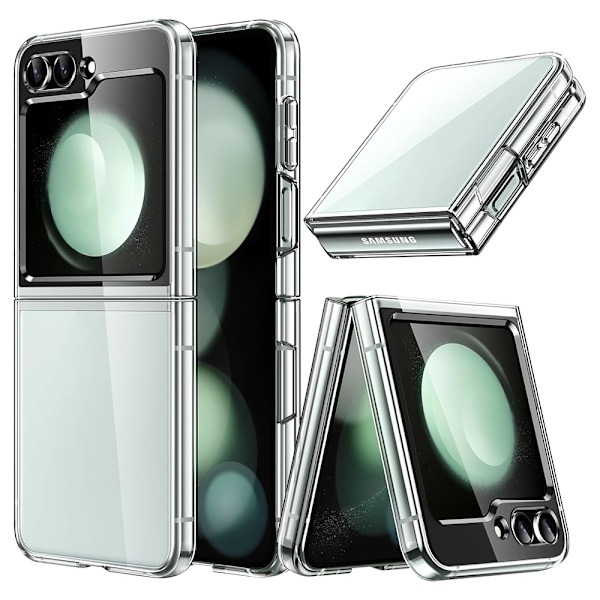 Samsung Galaxy Z Flip 6 - Transparent Slitstark Skyddsskal Transparent