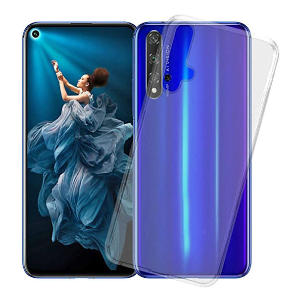 Huawei Nova 5T - Silikonskal (FLOVEME) Transparent/Genomskinlig