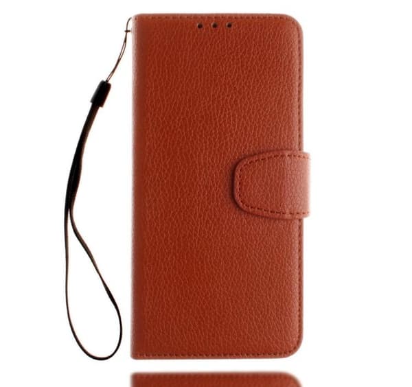 Huawei P8 Lite - Stilrent Plånboksfodral från NKOBEE Brun