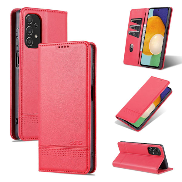 Samsung Galaxy A23 5G - Praktiskt Plånboksfodral Red