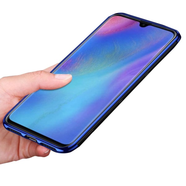 Huawei P30 Pro - Stilig silikonbeskyttelsesdeksel (LEMAN) Guld