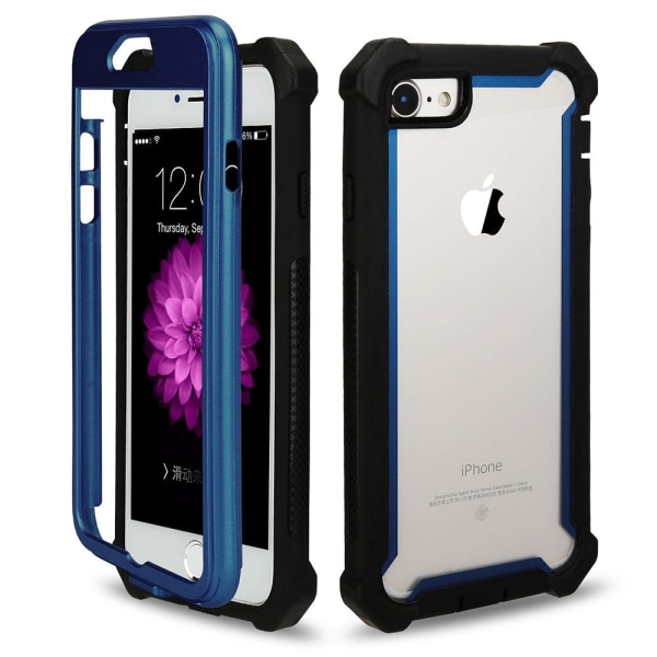 iPhone 7 - Stötdämpande Stilrent Fodral ARMY Grön