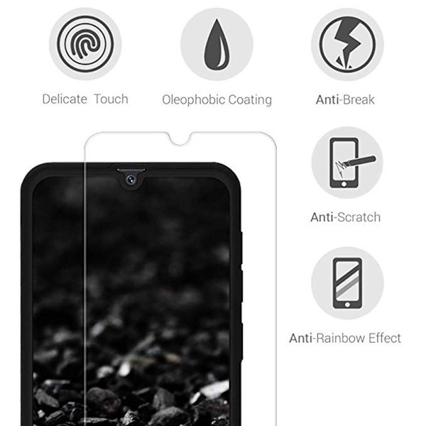 Samsung Galaxy A10 - Professionellt Stöttåligt Floveme Skal Blue Blå