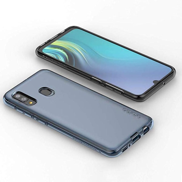 Samsung Galaxy A40 - Skyddande Silikonskal (FLOVEME) Transparent/Genomskinlig Transparent/Genomskinlig