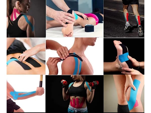 Kinesiotejp - stark & flexibel för sport & rehab Blå