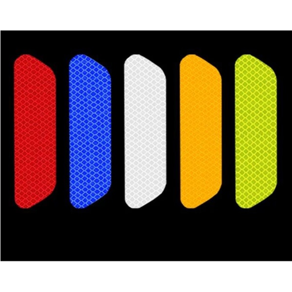 5-Pack Hållbara Reflexremsor Orange