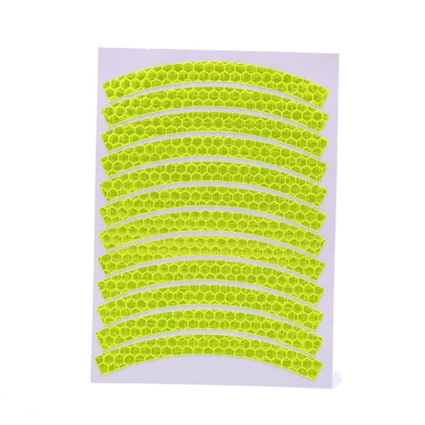 12-Pack Reflex Strips Vandafvisende Orange