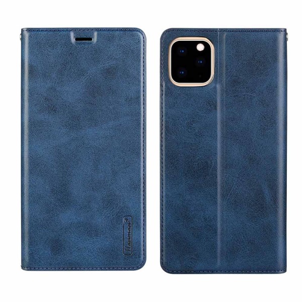 iPhone 11 Pro - Käytännöllinen Hanman Wallet -kotelo Blue Blå