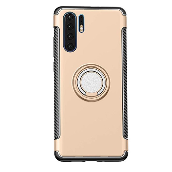 Huawei P30 Pro - Praktiskt Stilsäkert Skal Ringhållare (FLOVEME) Grå