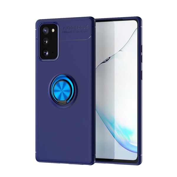 Samsung Galaxy S20FE - Skal med Ringhållare Svart/Blå
