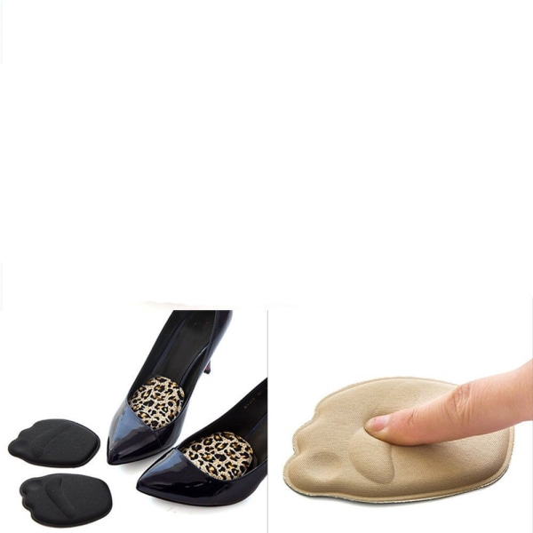 Stötdämpande Framfotsinlägg Stödkudde Beige