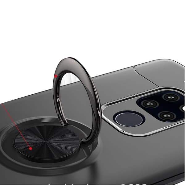 Huawei Mate 20 Pro - AUTO FOCUS - Skal med Ringhållare Blå/Blå Blå/Blå