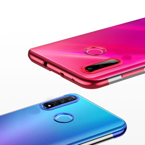 Huawei Honor 20 Lite - Stötdämpande Floveme Silikonskal Röd