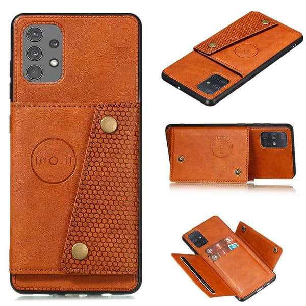 Samsung Galaxy A32 - Cover med kortholder Grå