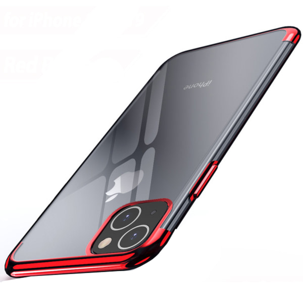 iPhone 13 Mini - FLOVEME Silikondeksel Röd