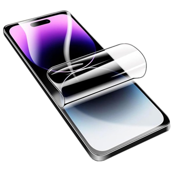 iPhone 16 Plus Hydrogel Skärmskydd - Skydd med Stilren Funktionalitet