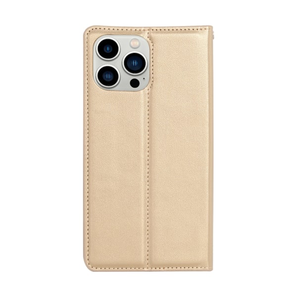 iPhone 16 Pro - Hanman Minuo Stilrent Plånboksfodral Svart