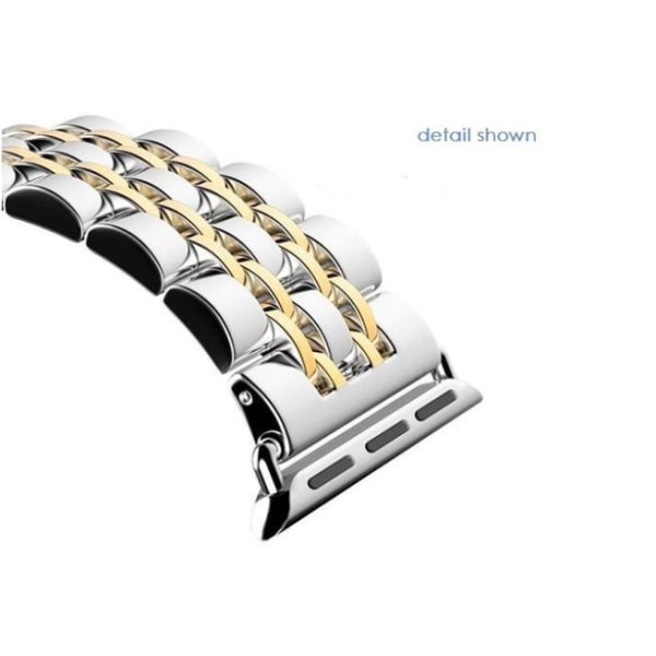 Apple Watch 4 - 44mm - Stilren stållänk Guld Guld