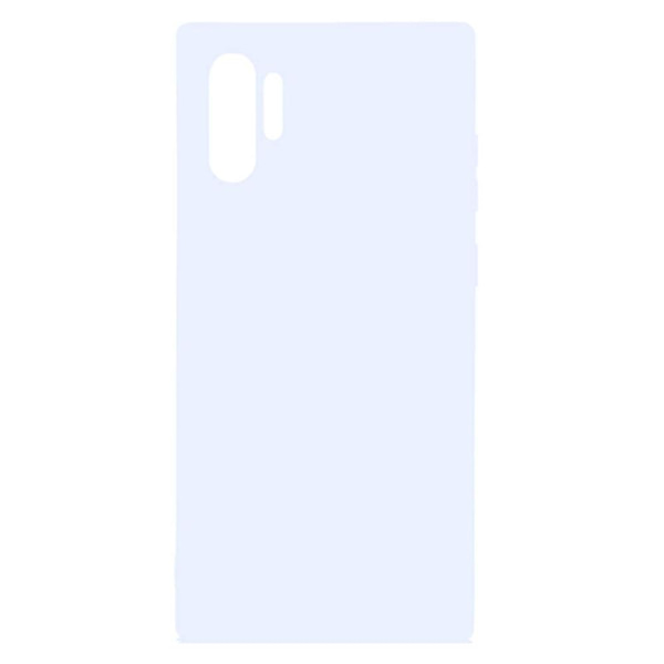 Samsung Galaxy Note10+ - Skyddande Matt Silikonskal Nkobee Vit