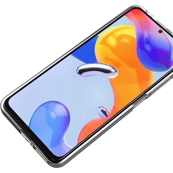 Redmi Note 11 Pro 5G - Transparent Silikonskal med Perfekt Passform